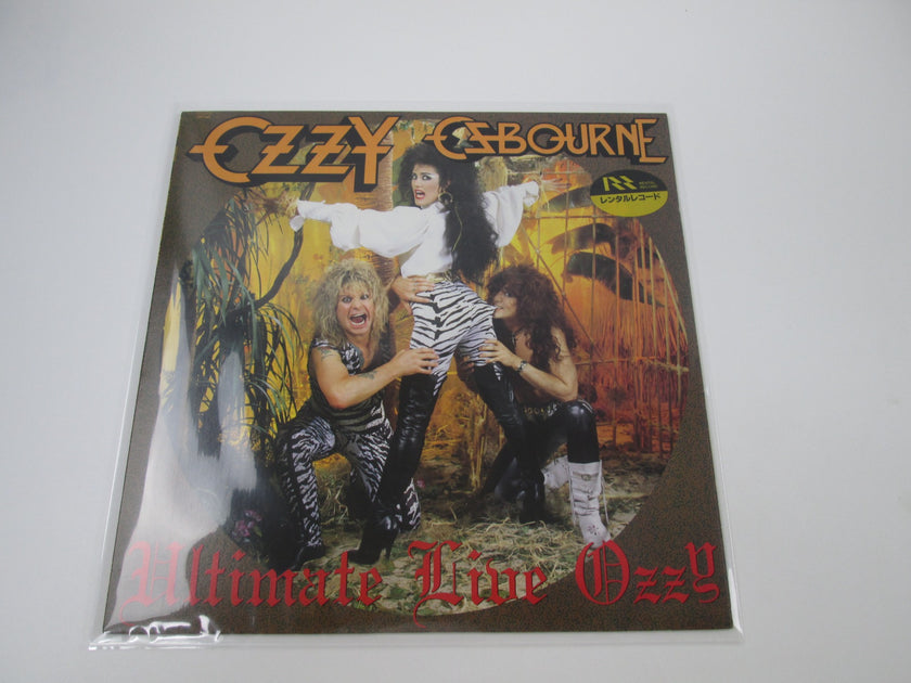 OZZY OSBOURNE THE ULTIMATE LIVE 15AP 3269 Japan LP Vinyl