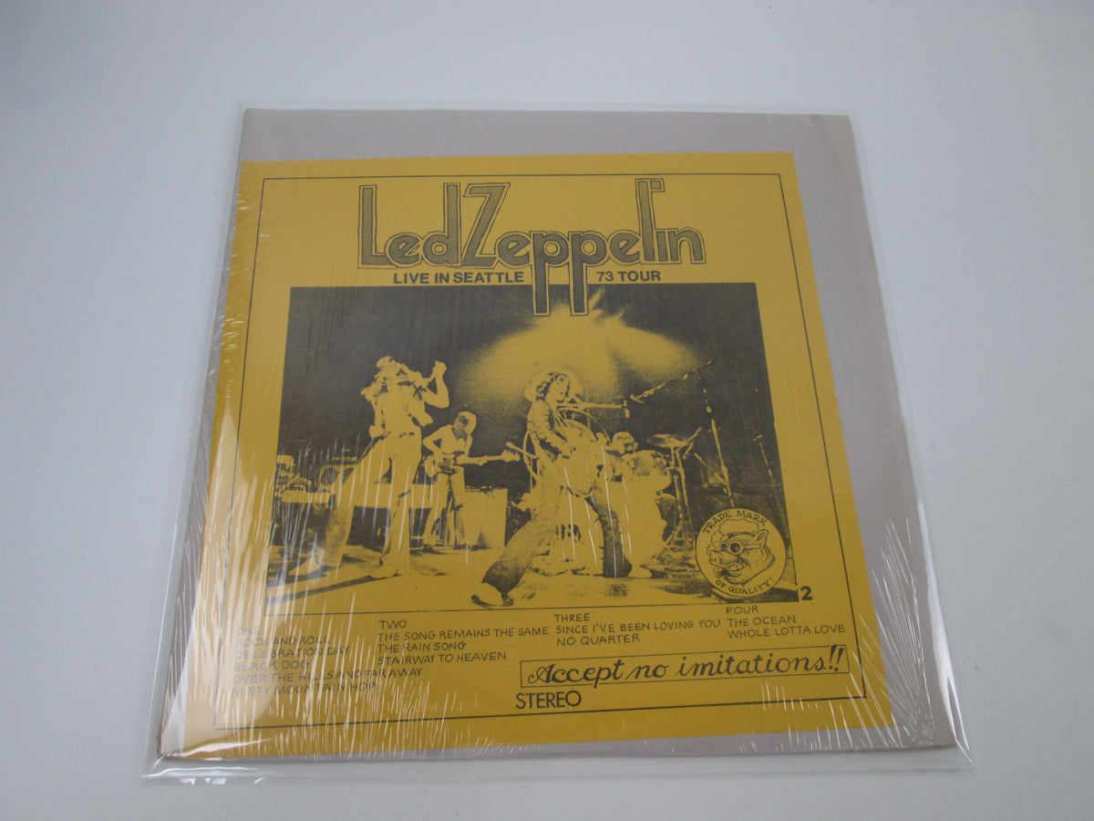 Led Zeppelin Live In Seattle 73 Tour LP Vinyl