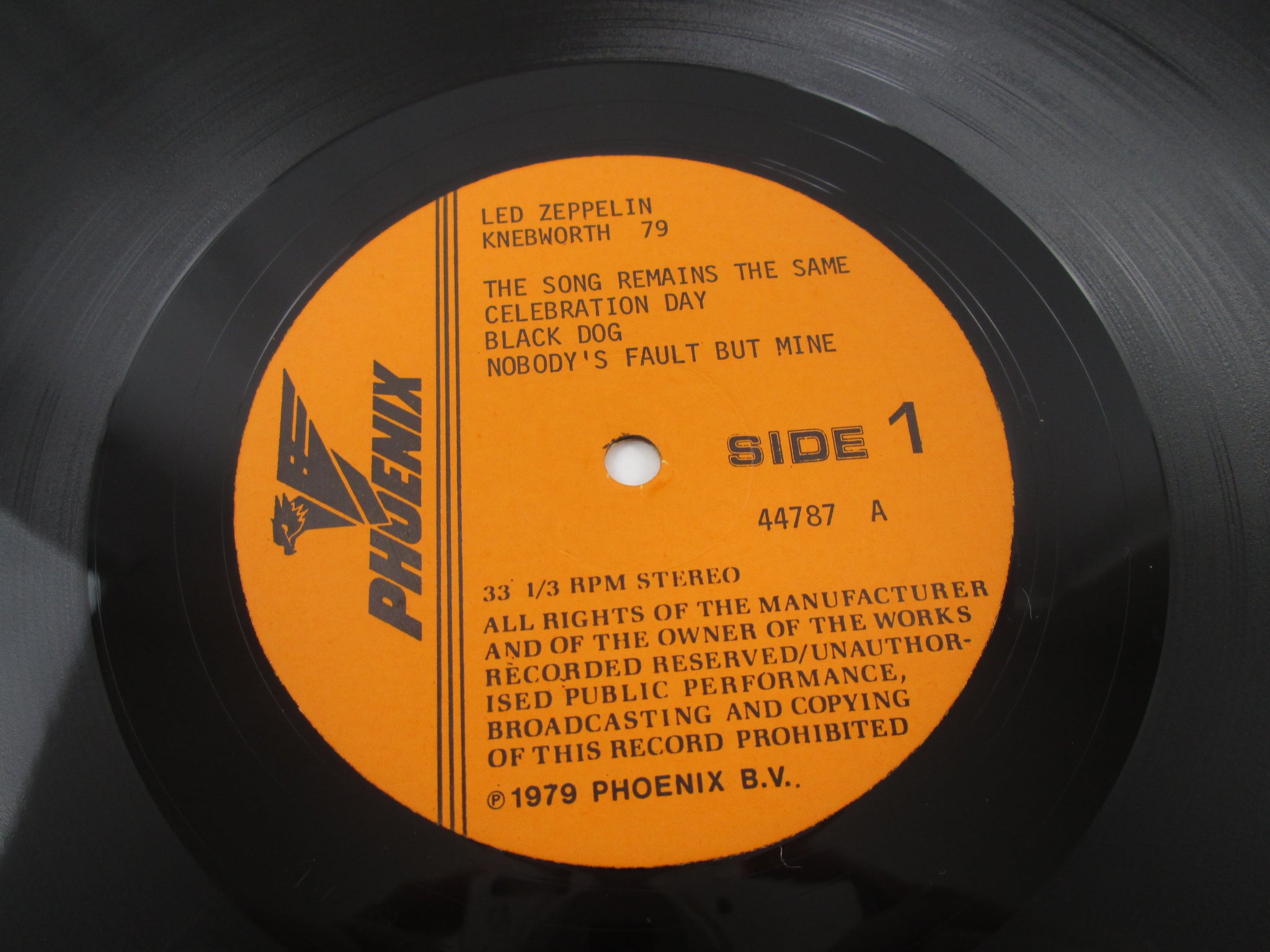 Led Zeppelin ‎Knebworth 79 LP Vinyl | Japan Records Vinyl Store OBI-ya