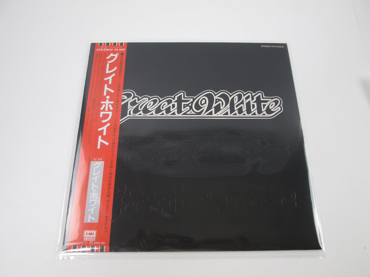 Great White EYS-81643 with OBI Japan  LP Vinyl