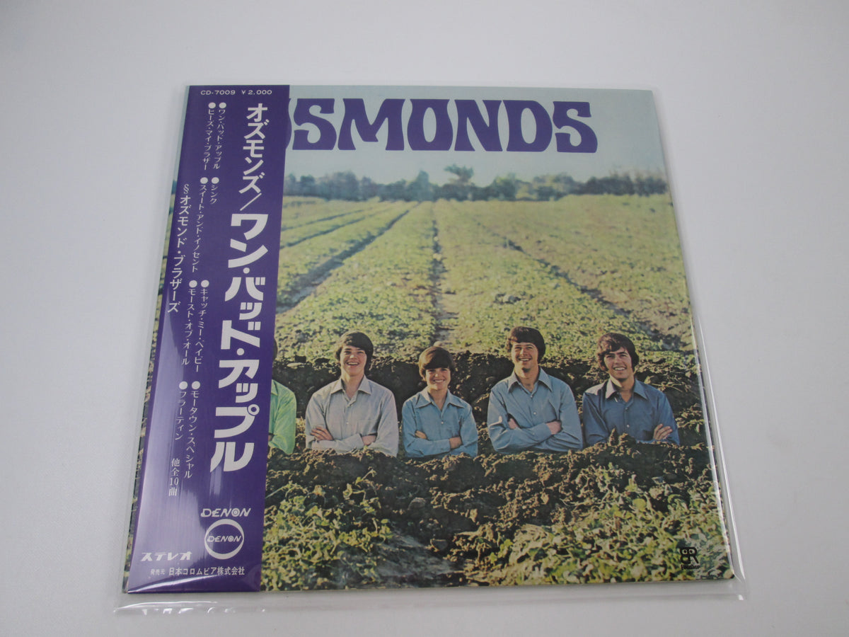 Osmonds CD-7009 with OBI Japan LP Vinyl