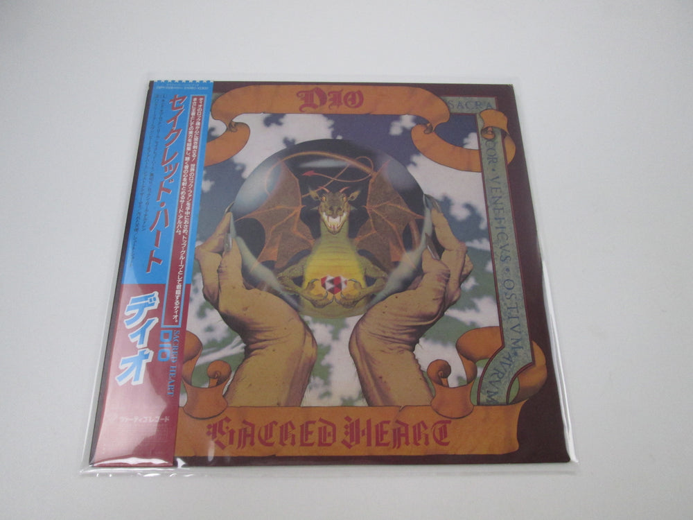 Dio Sacred Heart VERTIGO 28PP-1008 with OBI Japan LP Vinyl