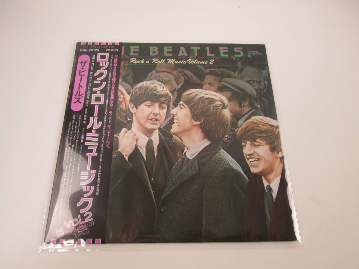 The Beatles Rock'n Roll Music VOL.2 EAS-70129 with OBI Japan LP Vinyl