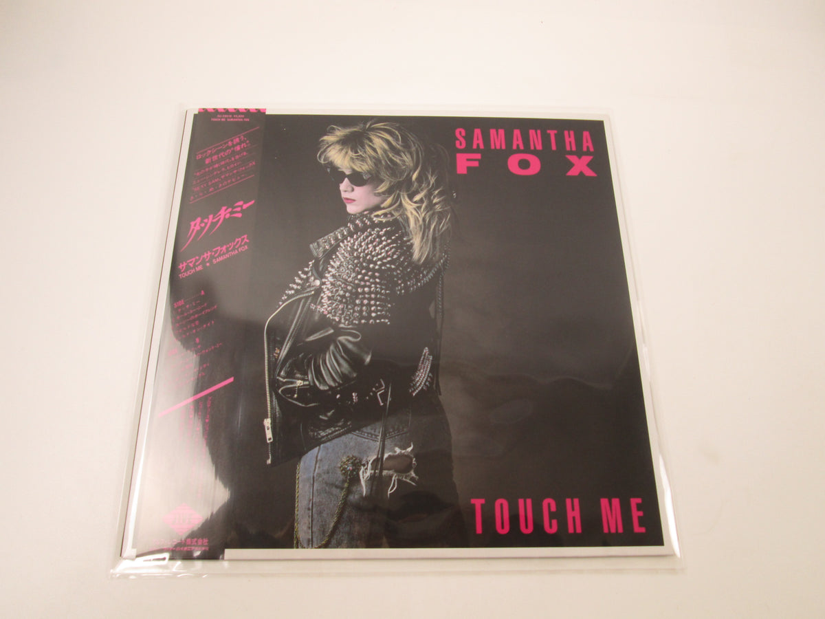 Samantha Fox Touch Me Jive ALI-28018 with OBI Japan LP Vinyl