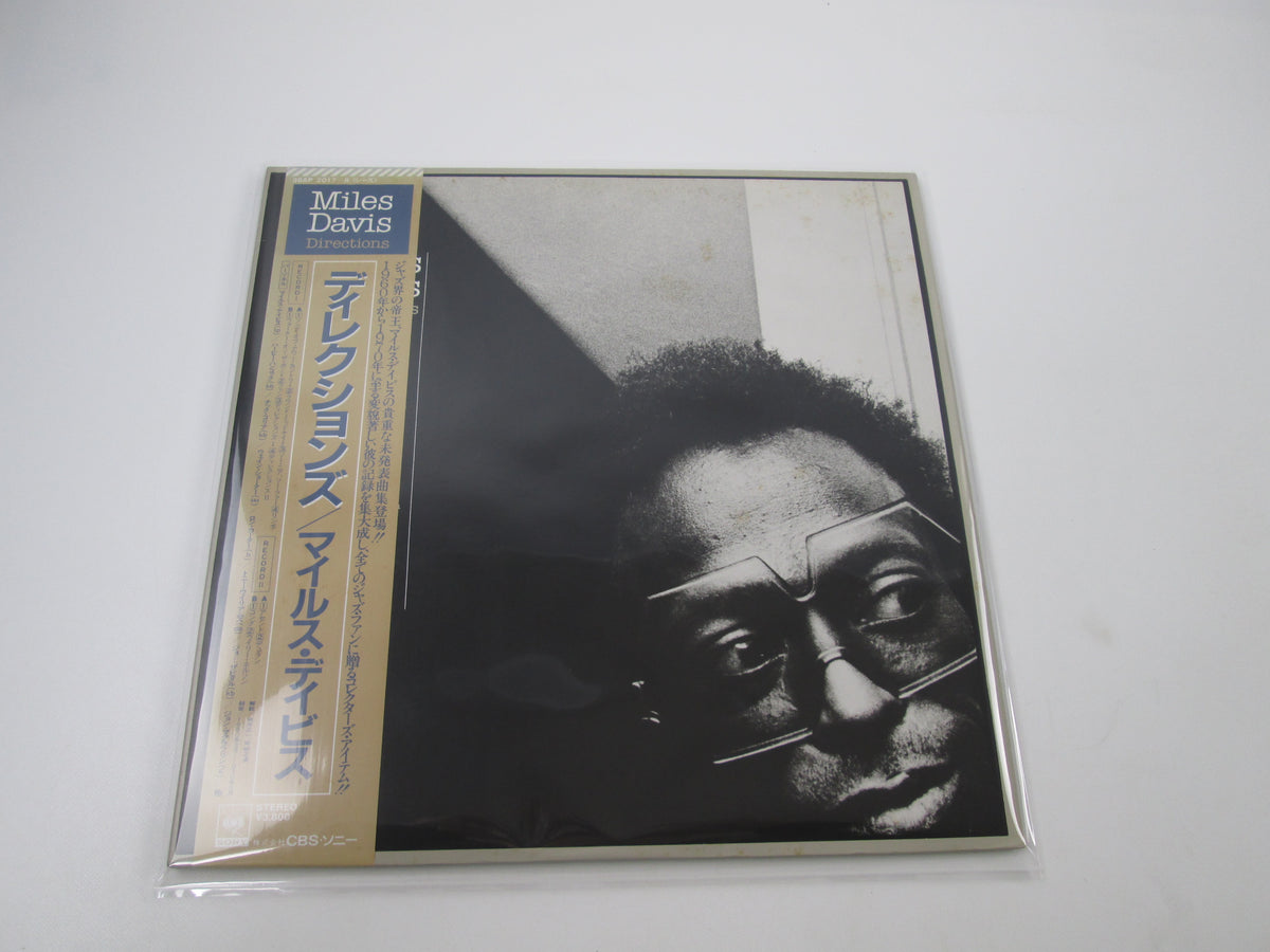 MILES DAVIS DIRECTIONS CBS/SONY 38AP 2017,8 with OBI Japan LP Vinyl