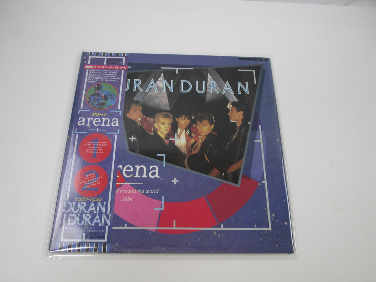 Duran Duran Arena EMS-91095 with OBI Japan LP Vinyl