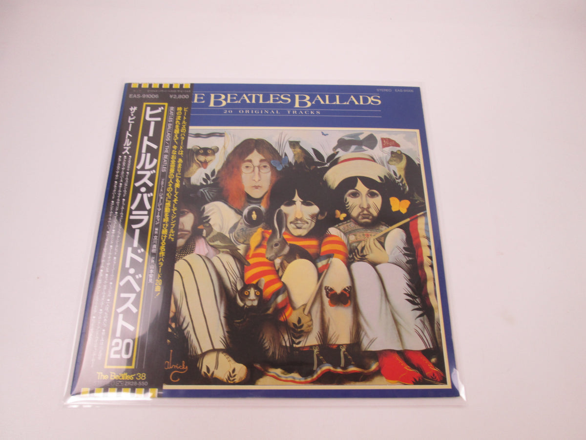 BEATLES BALLADS EMI/ODEON EAS-91006 with OBI Japan LP Vinyl