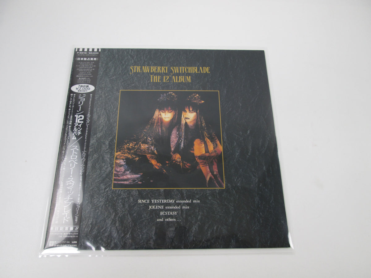 STRAWBERRY SWITCHBLADE 12 ALBUM WEA P-6219 with OBI Japan LP Vinyl