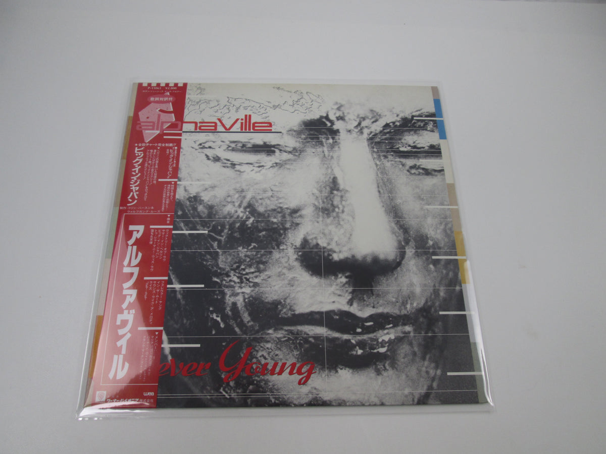 Alphaville Forever Young P-13065 with OBI Japan LP Vinyl