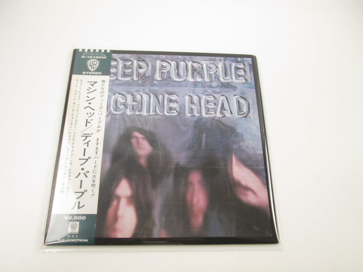 DEEP PURPLE MACHINE HEAD WARNER WARNER P-10130W with OBI Japan LP Vinyl