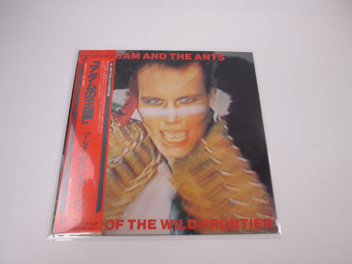 Adam & The Ants Kings Of The Wild Frontier 25 3P-281 with OBI Japan LP Vinyl