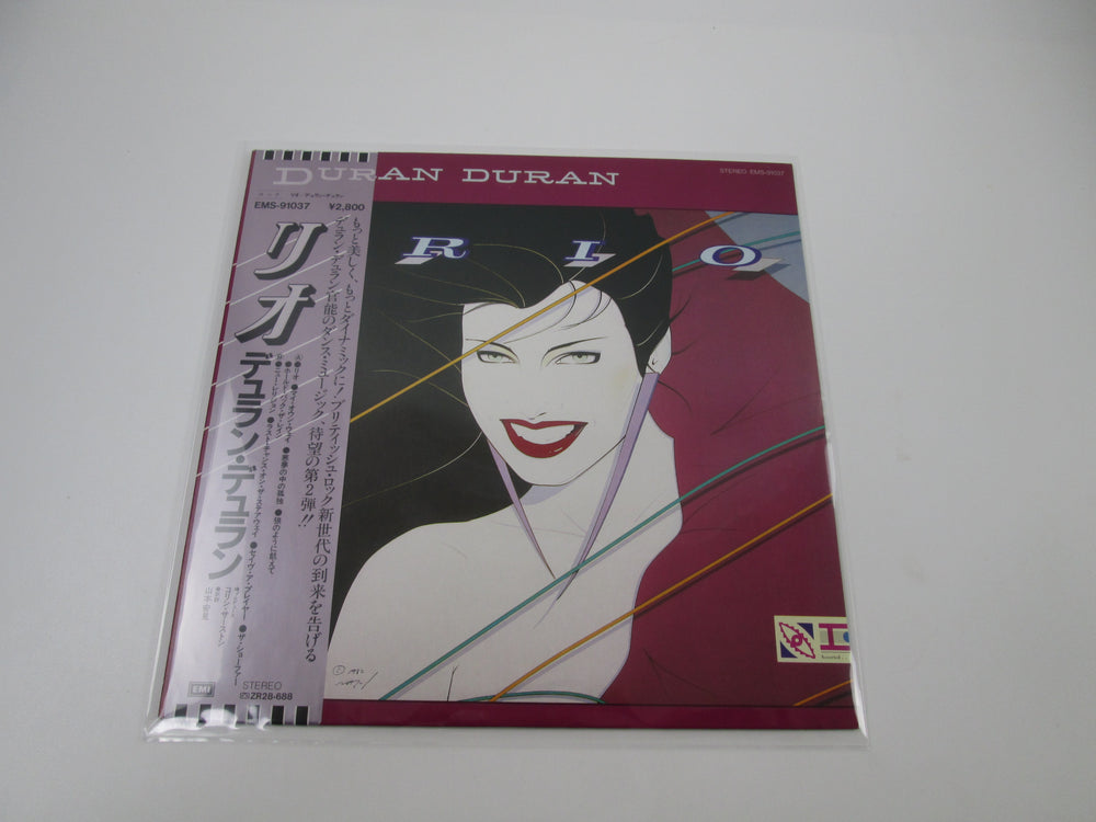 DURAN DURAN RIO EMS-91037 with OBI Japan LP Vinyl