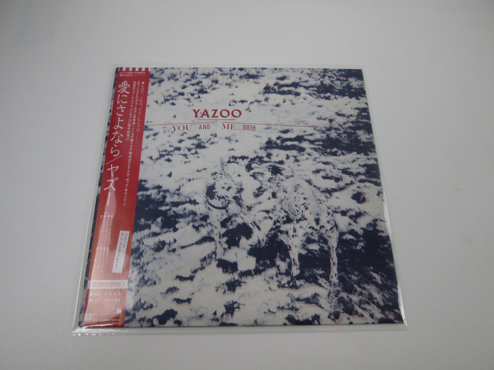 YAZOO YOU AND ME BOTH SIRE/MUTE P-11388 with OBI Japan LP Vinyl