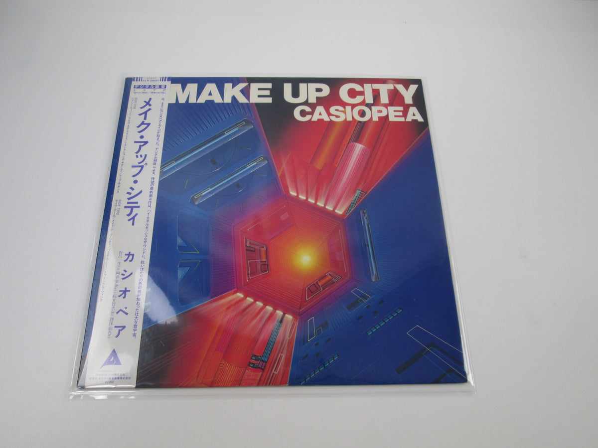 Casiopea Make Up City Alfa ALR-28007 with OBI Japan LP Vinyl