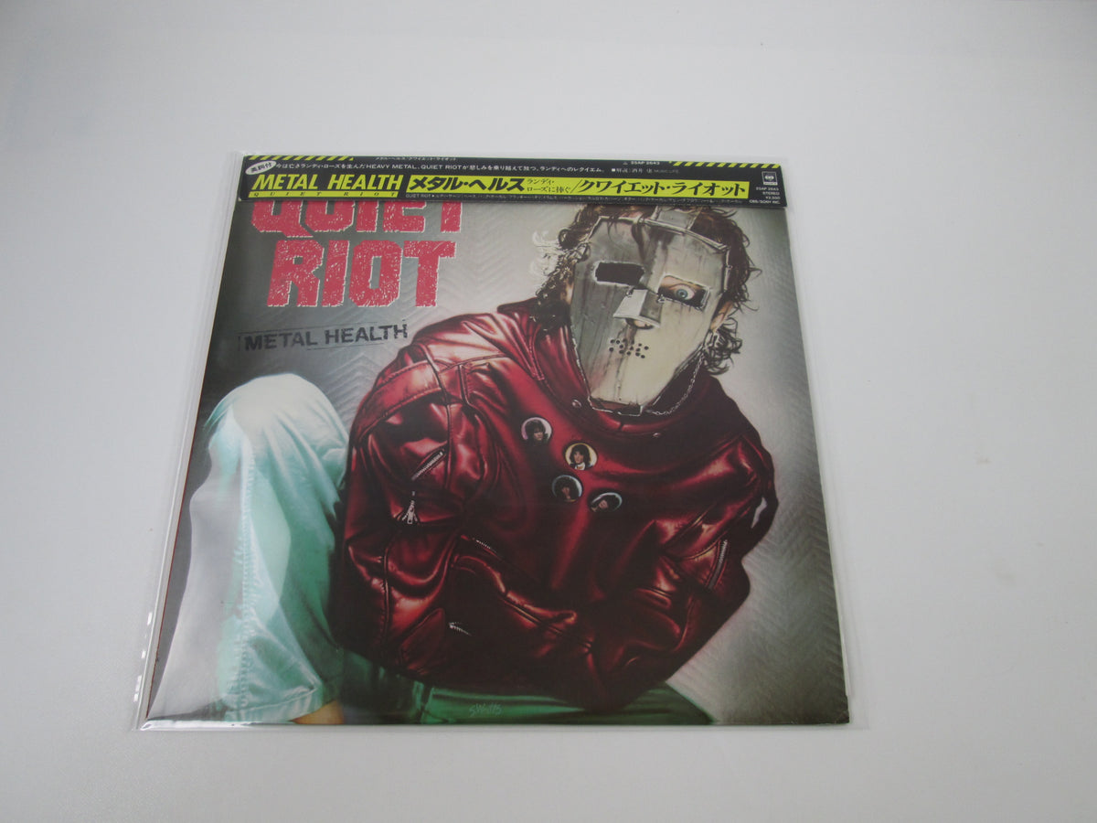 Quiet Riot Metal Health 25AP 2643 with OBI Japan LP Vinyl