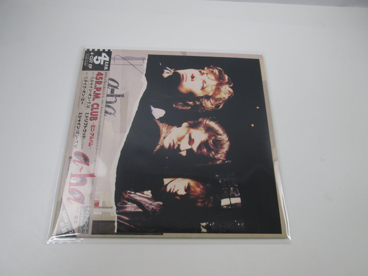 a-ha 45 R.P.M. Club Warner Bros. Records P-6228 with OBI Japan LP Vinyl