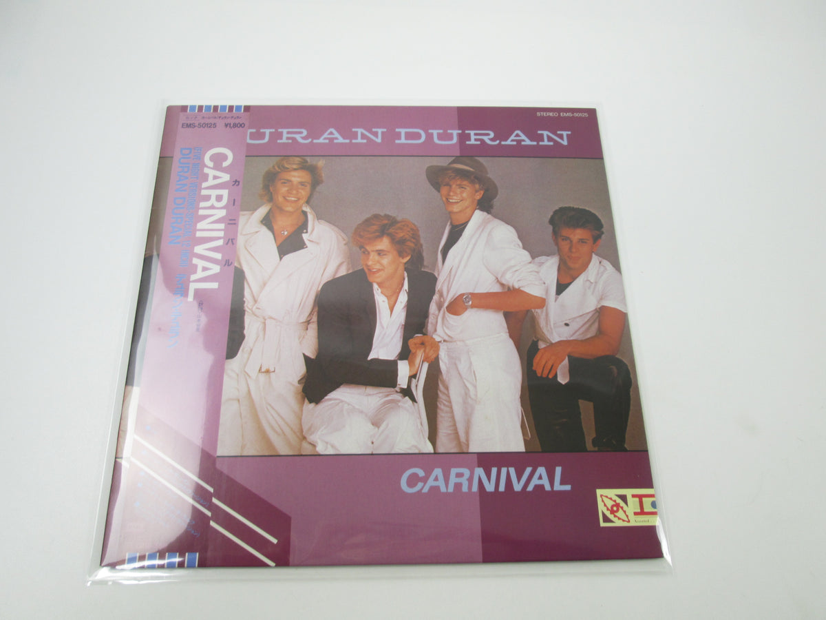 Duran Duran Carnival EMI EMS-50125 with OBI Japan LP Vinyl