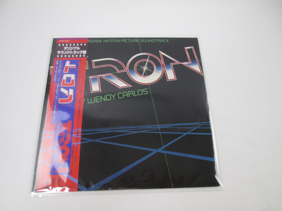 OST Tron 25AP 2384 with OBI Japan LP Vinyl