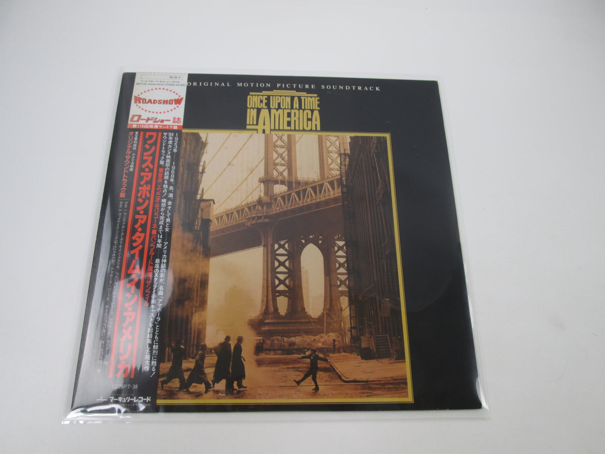 OST(ENNIO MORRICONE) ONCE UPON TIME IN AMERICA 28PP-85 with OBI Japan LP Vinyl