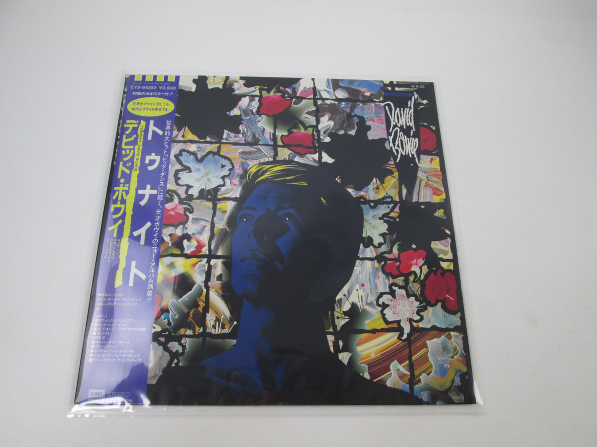 DAVID BOWIE Tonight EYS-91092 with OBI Japan LP Vinyl 1st Press