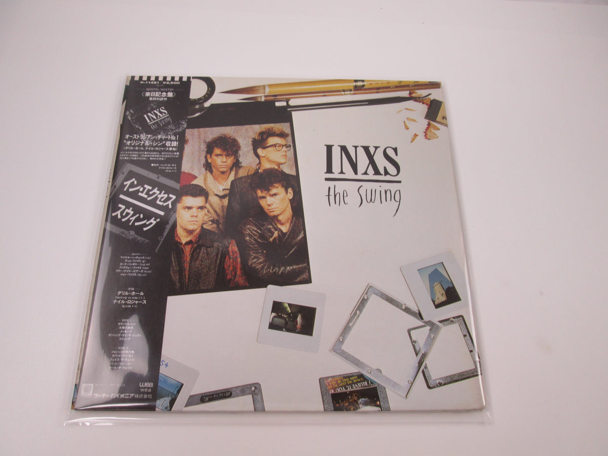 INXS THE SWING WEA P-11461 with OBI Japan LP Vinyl