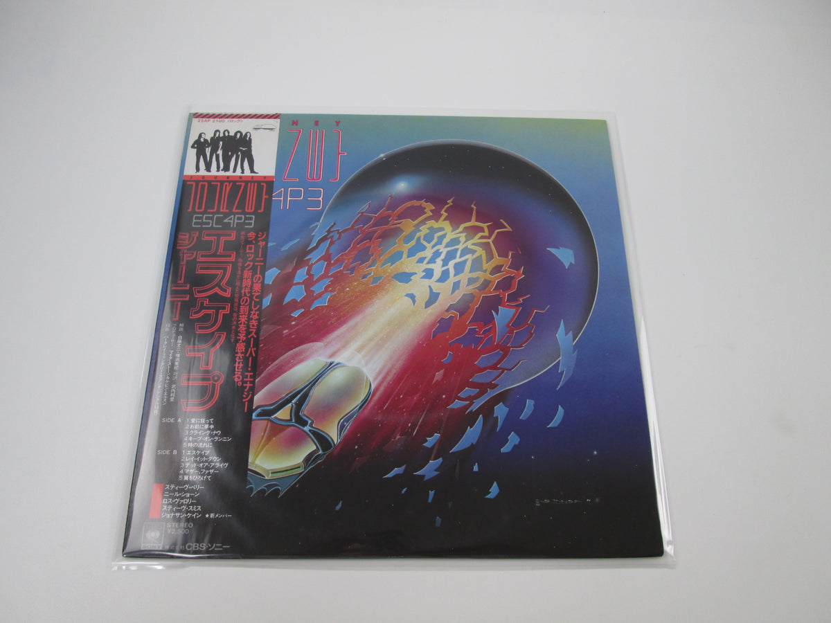 JOURNEY ESCAPE CBS/SONY 25AP 2100 with OBI Japan LP Vinyl