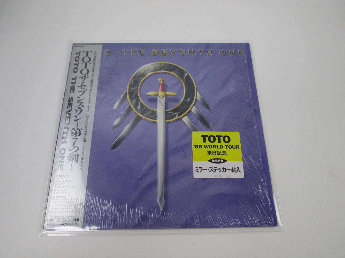 TOTO THE SEVENTH ONE CBS SONY 28AP 5001 with OBI Sticker Japan LP Vinyl