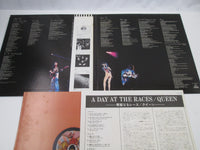 Load image into Gallery viewer, QUEEN A DAY AT THE RACES ELEKTRA P-10300E with OBI Japan LP Vinyl
