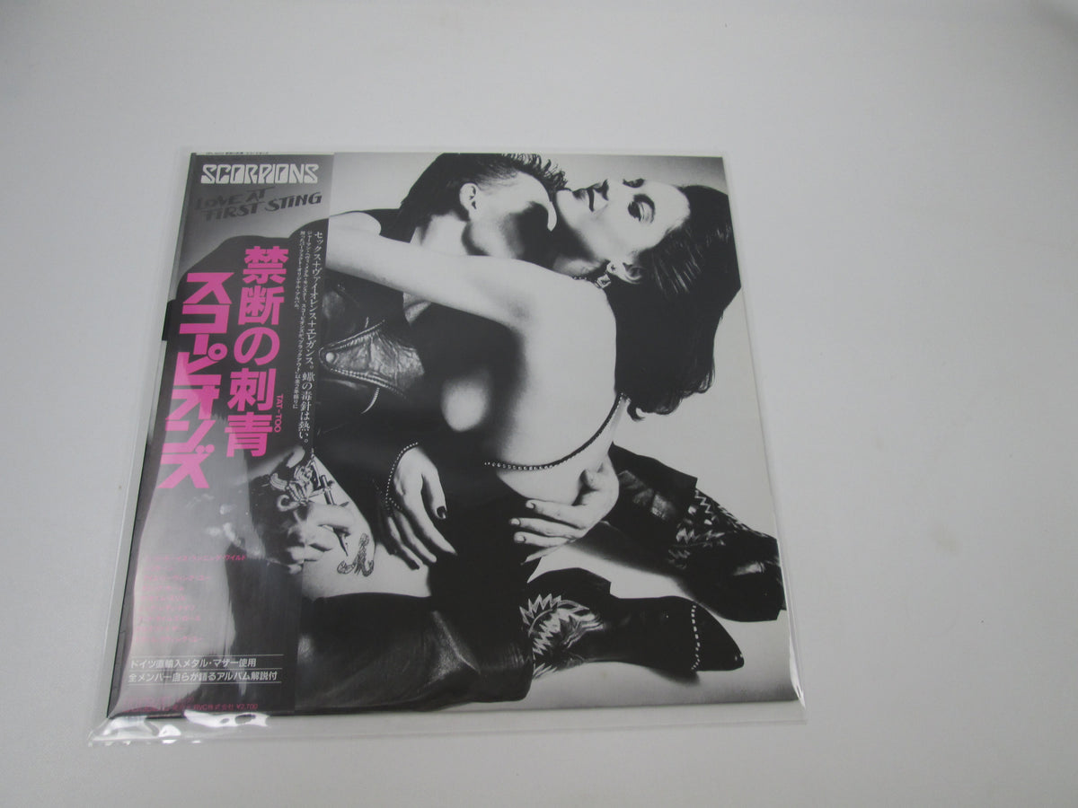 Scorpions ‎Love At First Sting RPL-8223 with OBI Japan LP Vinyl A