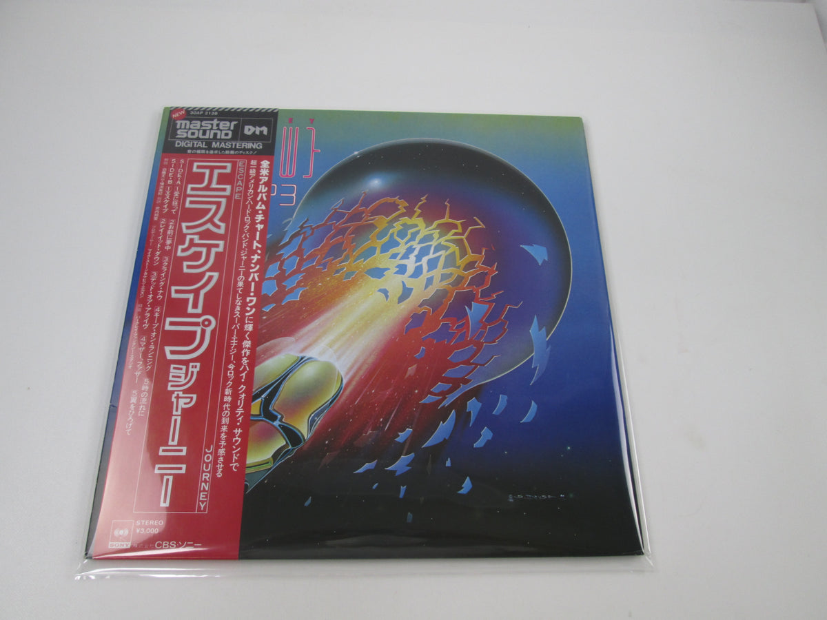 JOURNEY ESCAPE CBS/SONY 30AP 2138 with OBI Japan LP Vinyl