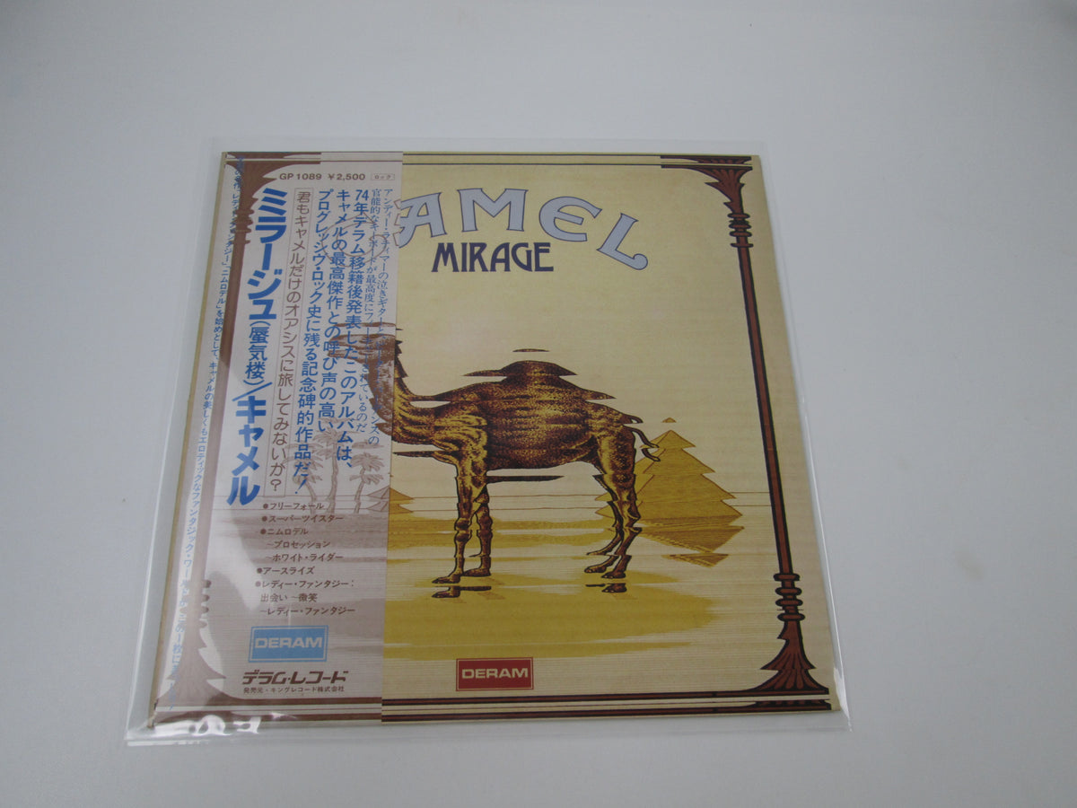 CAMEL MIRAGE DERAM GP-1089 with OBI Japan LP Vinyl