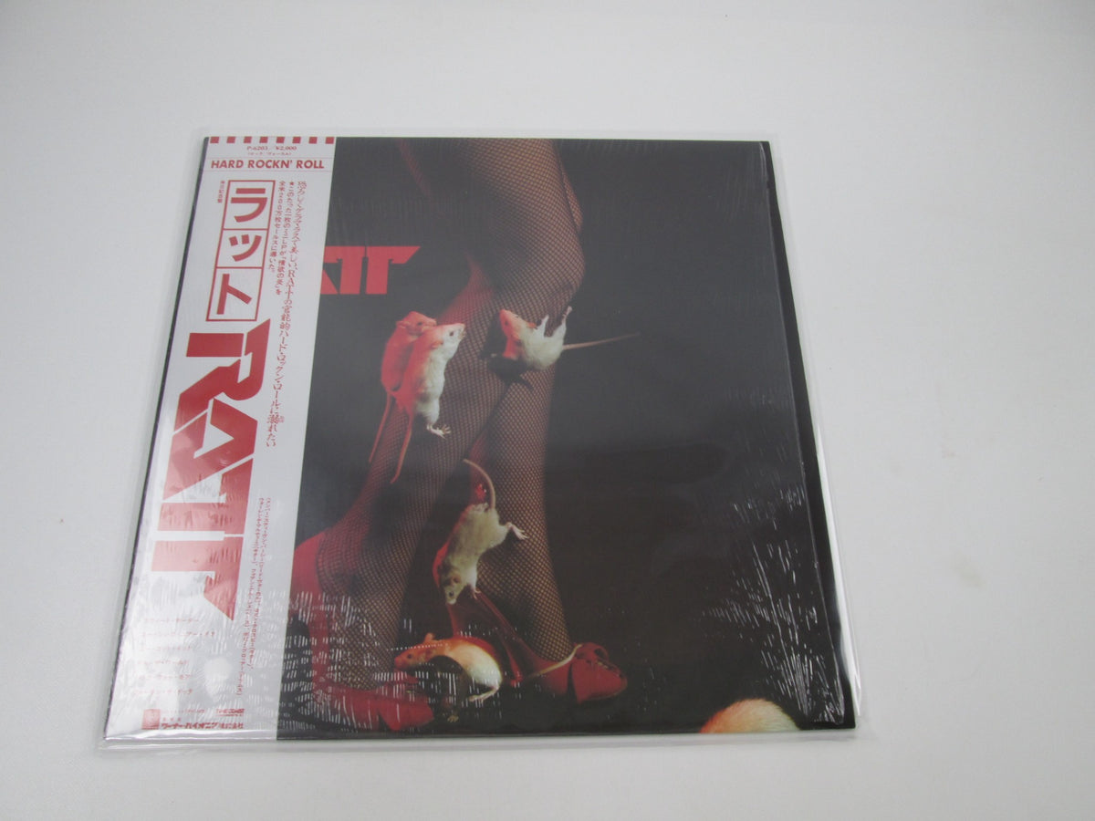 RATT SAME TIME COAST P-6203 with OBI Shrink Japan LP Vinyl