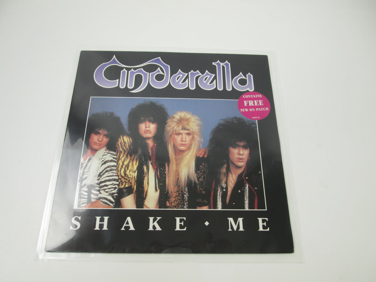 Cinderella Shake me VERX 29 LP Vinyl A