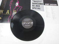 Load image into Gallery viewer, Janet Jackson ‎Nasty C18Y 3100 with OBI Japan LP Vinyl
