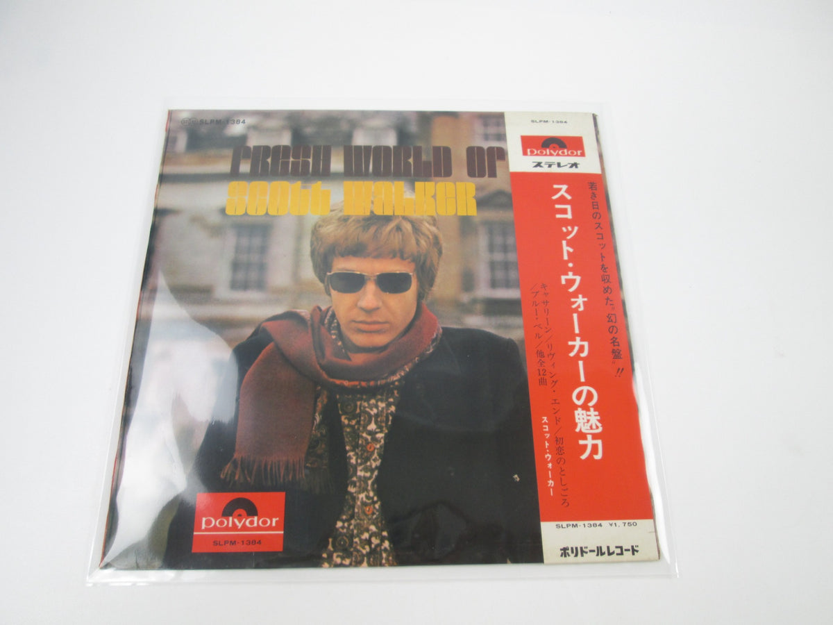 Scott Walker Fresh World Of Scott Walker SLPM-1384 with OBI Japan LP Vinyl