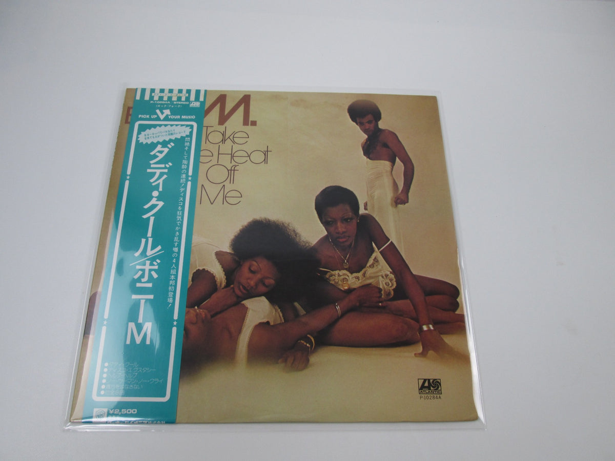 BONEY M. TAKE THE HEAT OFF ME ATLANTIC P-10284A with OBI Japan LP Vinyl