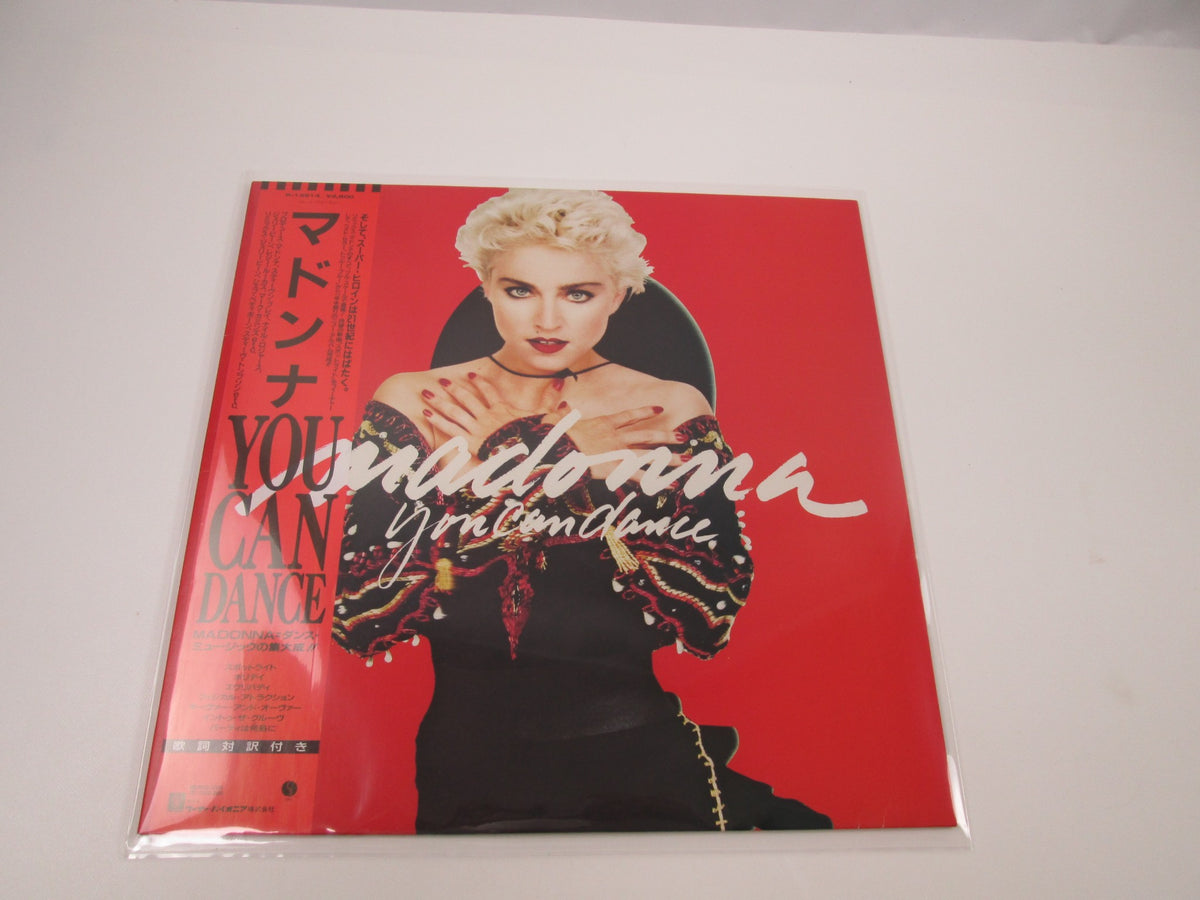 MADONNA YOU CAN DANCE SIRE P-13514  with OBI Japan LP Vinyl