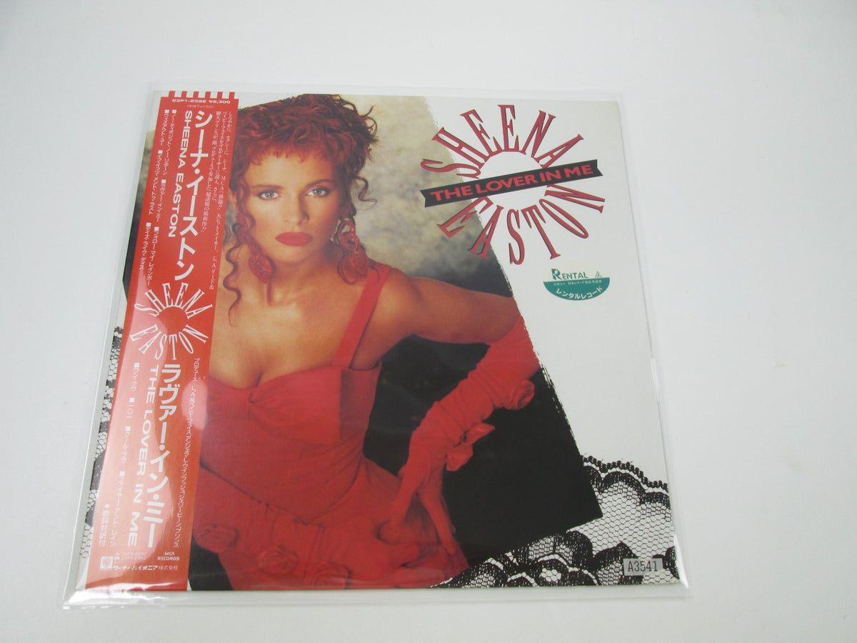 Sheena Easton The Lover In Me 23P1-2392 with OBI Japan LP Vinyl