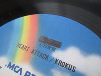Load image into Gallery viewer, Krokus Heart Attack P-13637 Promo with OBI Japan LP Vinyl
