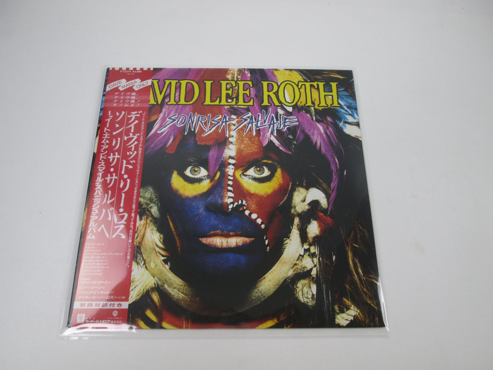 DAVID LEE ROTH EAT'EM & SMILE WARNER P-13374 with OBI Japan LP Vinyl