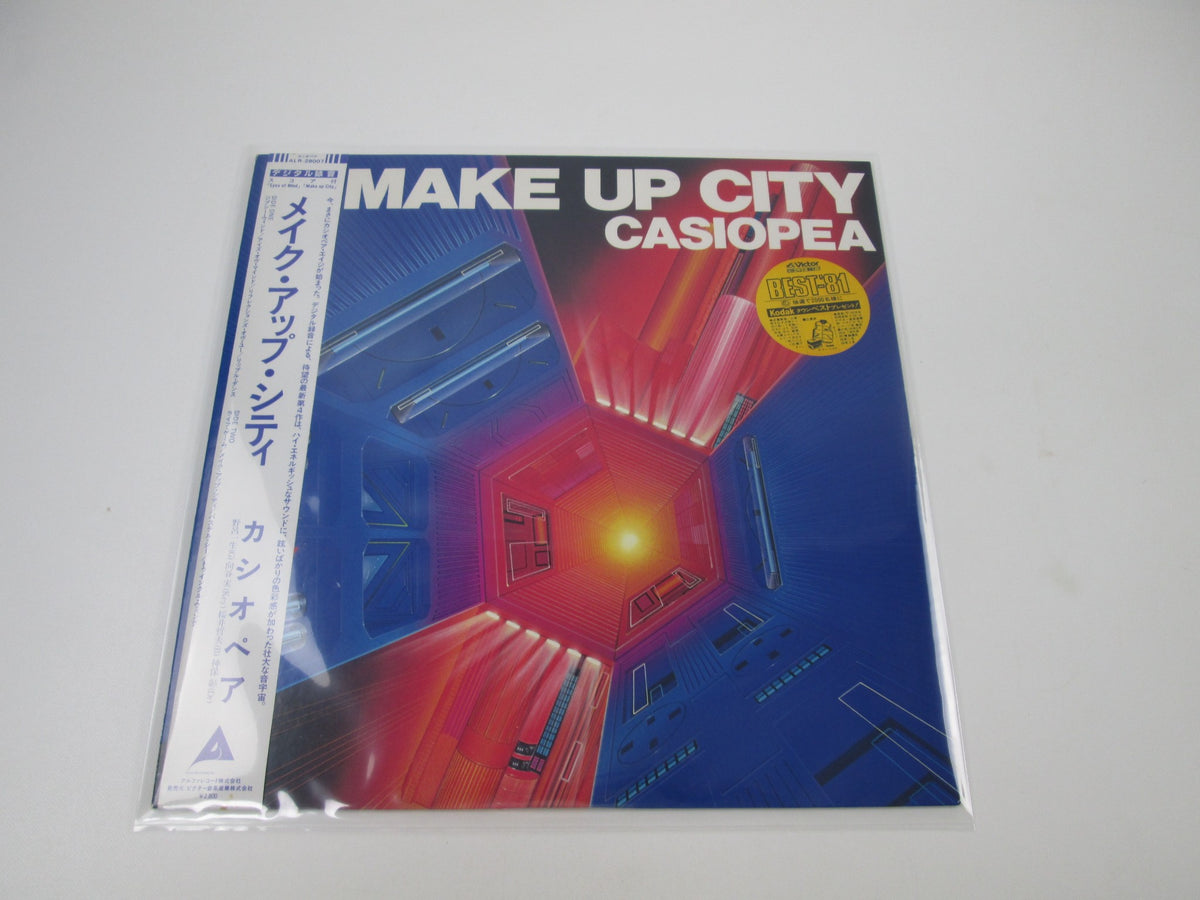 Casiopea Make Up City Alfa ALR-28007 with OBI Japan LP Vinyl