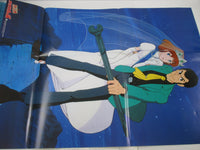 Load image into Gallery viewer, OST LUPIN THE THIRD CASTLE OF CAGLIOSTRO CZ-7153,4-AX with OBI Poster LP Vinyl
