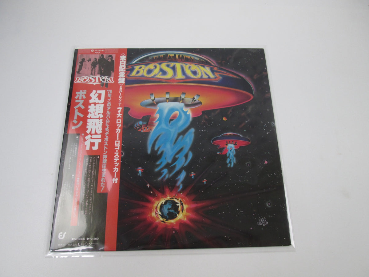 BOSTON SAME EPIC 25 3P-42 with OBI Japan LP Vinyl C