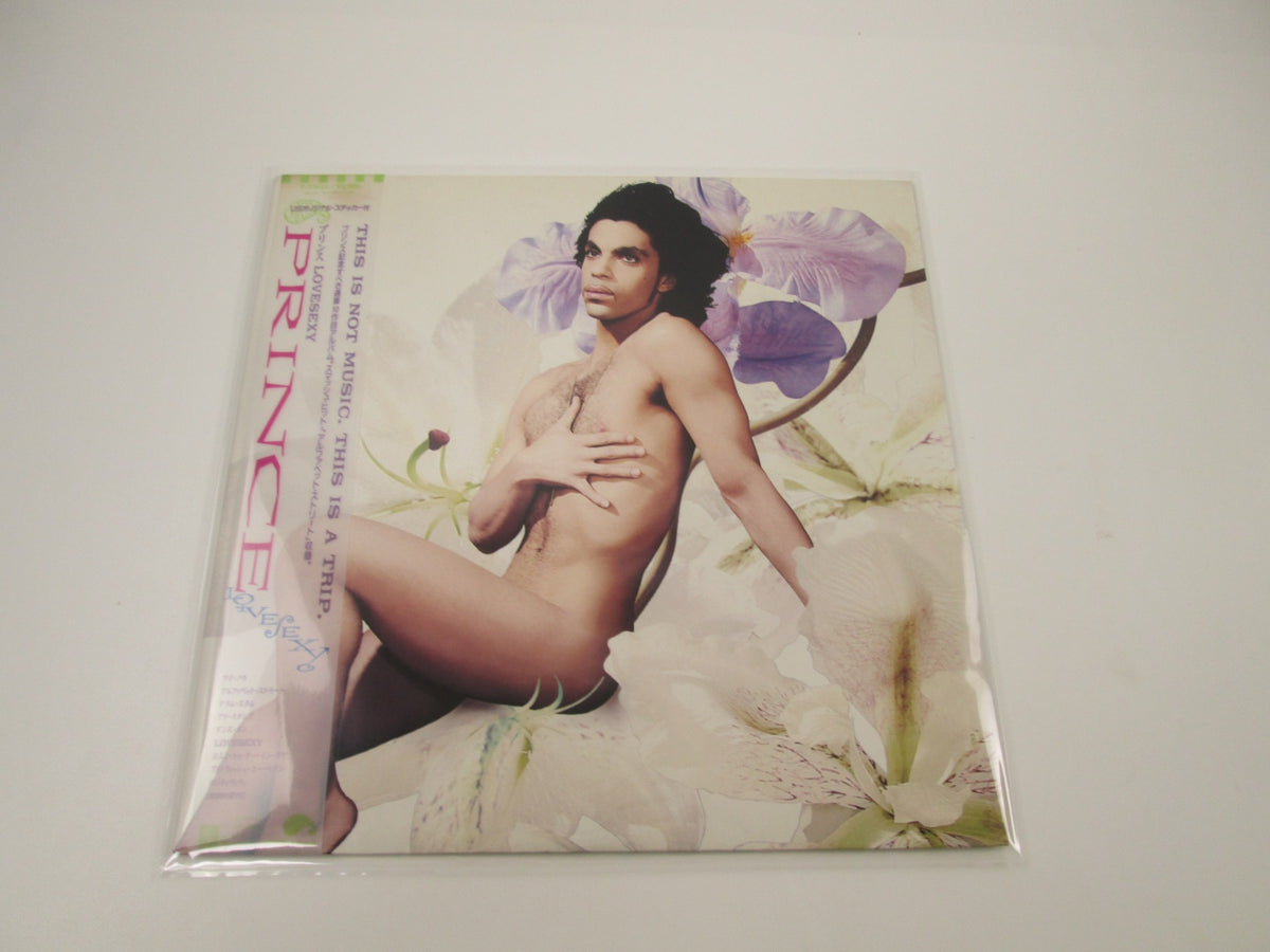 Prince Lovesexy Paisley Park P-13652 with OBI Japan LP Vinyl