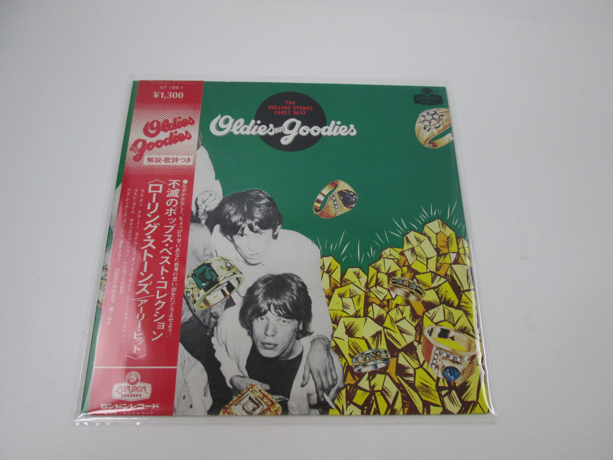 THE ROLLING STONES EARLY HITS GT-166 with OBI Japan LP Vinyl