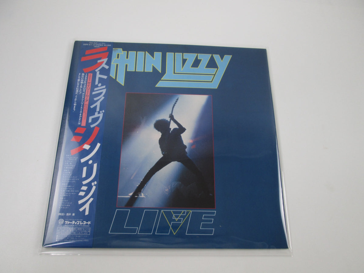 THIN LIZZY LIFE VERTIGO 20PP-57,8 with OBI Japan LP Vinyl B