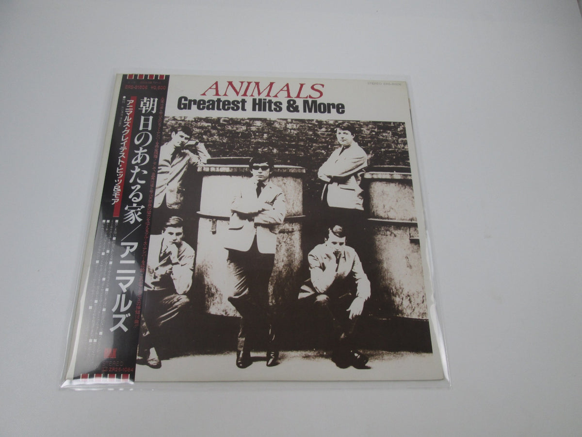 ANIMALS Greatest Hits and More ERS-81606 with OBI Japan LP Vinyl