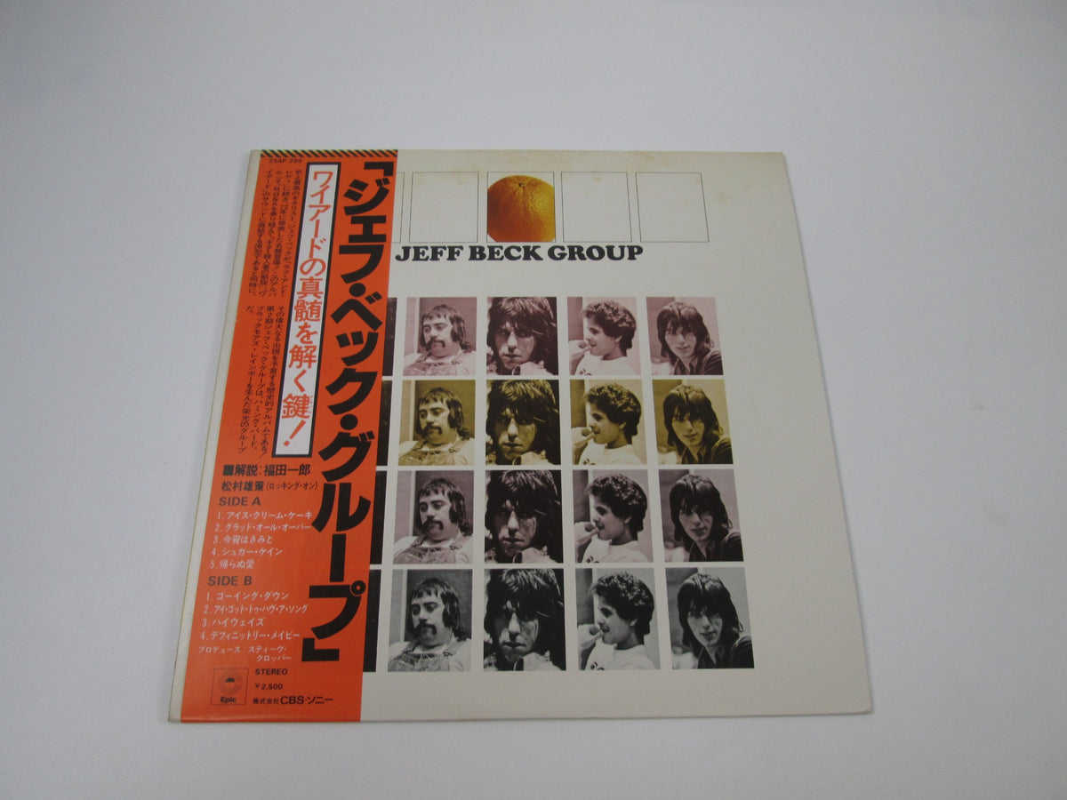 JEFF BECK GROUP SAME EPIC 25AP 299 with OBI Japan LP Vinyl