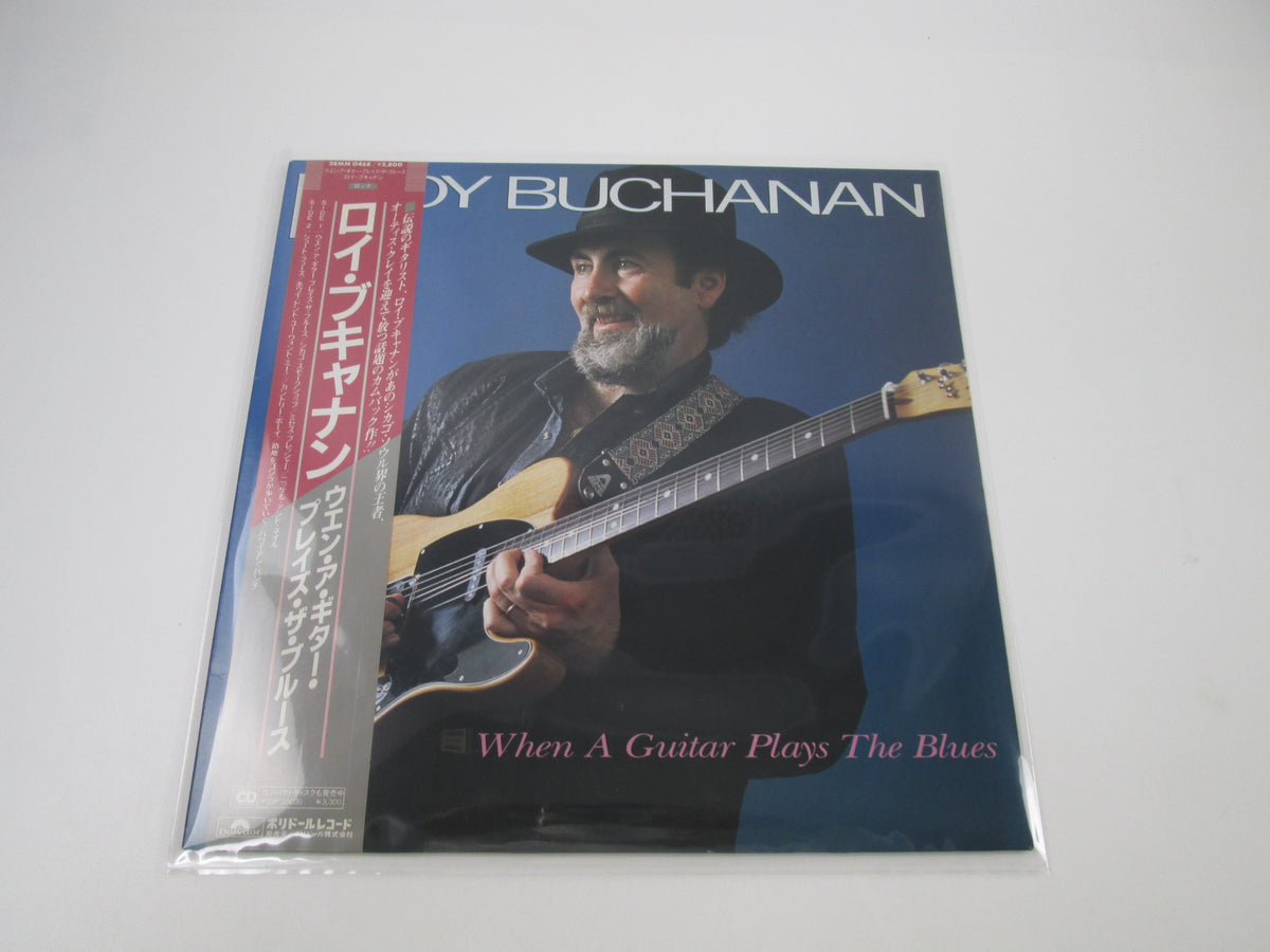 Roy Buchanan When A Guitar Plays The Blues 28MM 0468 with OBI Japan LP Vinyl