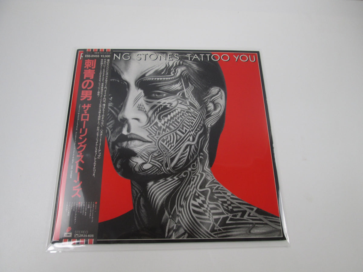 The Rolling Stones Tattoo You ESS-81455 with OBI Japan LP Vinyl